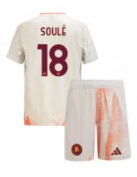 Otroške Nogometnih dresov AS Roma Matias Soule #18 Gostujoči 2024-25 Kratki rokavi (+ hlače)